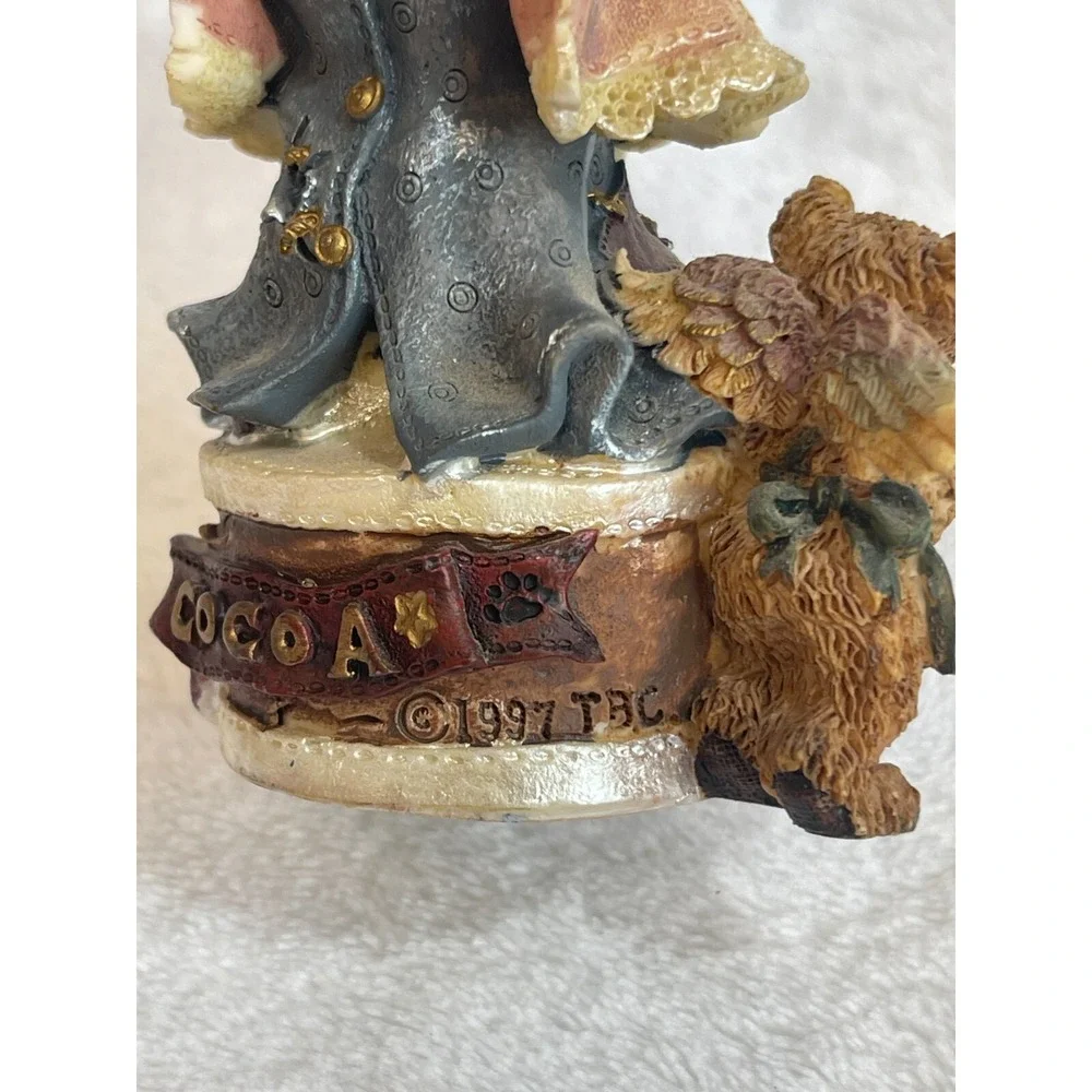 Boyds Bears &‎ Friends Auntie Cocoa M. Maximus Chocolate Angel Figurine No Box